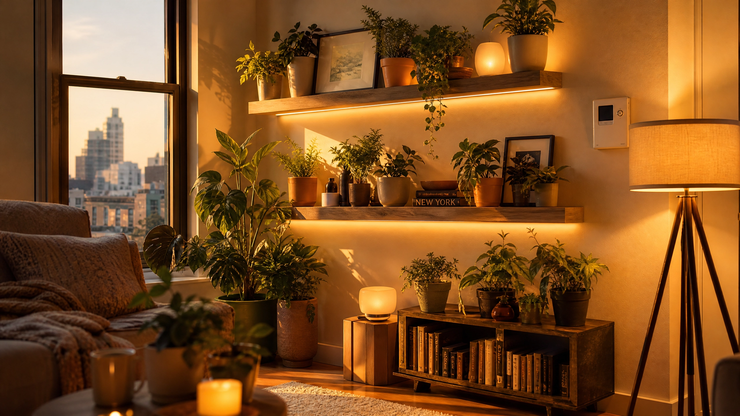 Iluminação com Plantas: Como Criar Ambientes Aconchegantes e Vivos