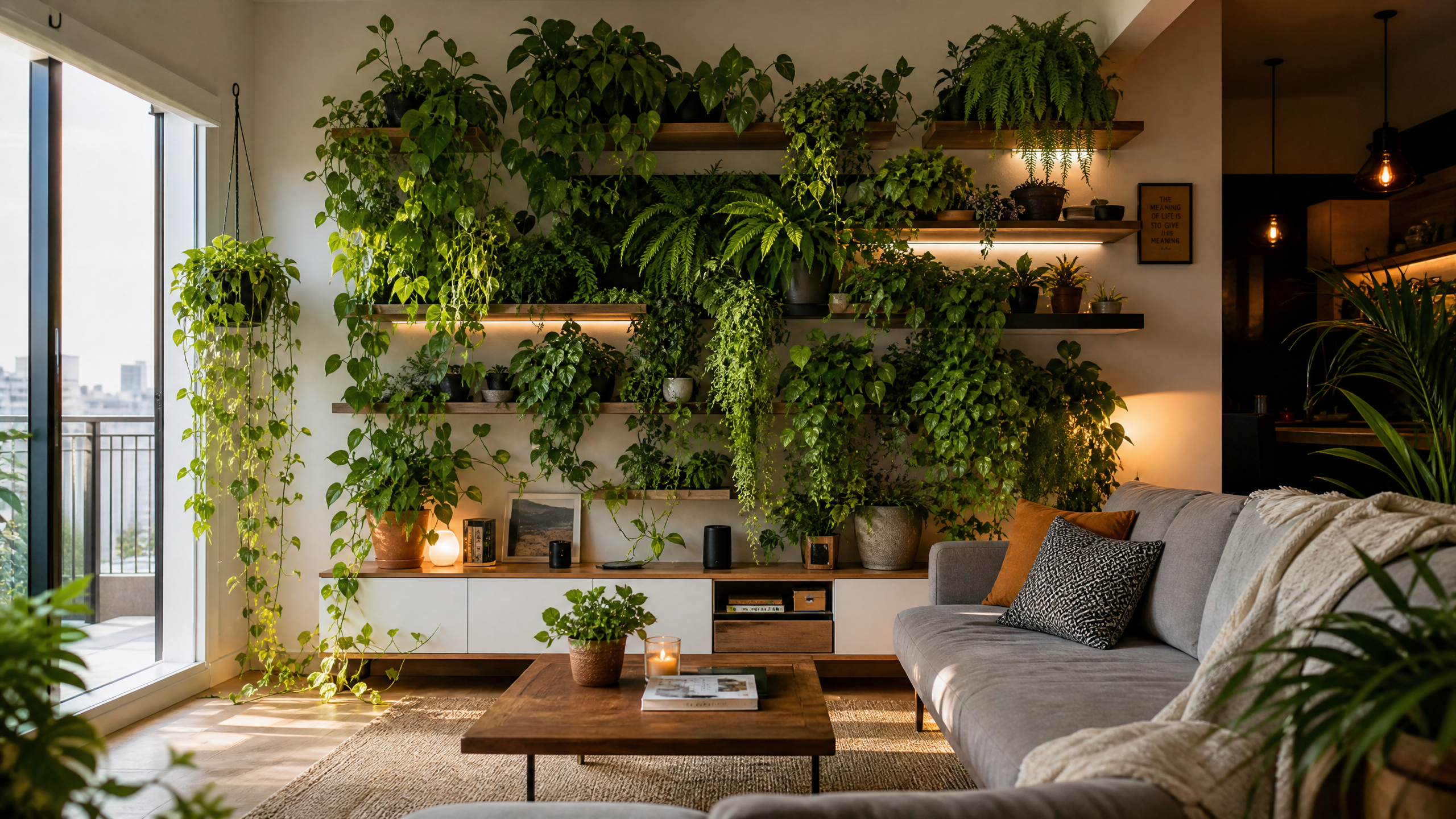 Parede Verde em Apartamentos: Como Montar Sua Própria Floresta Vertical
