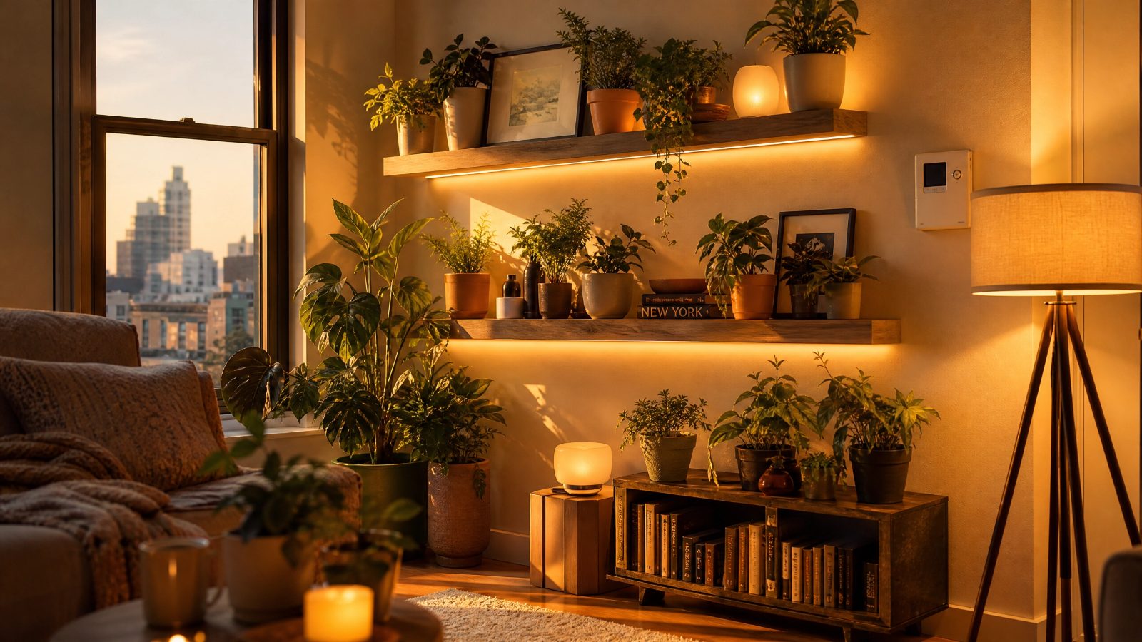 Iluminação com Plantas: Como Criar Ambientes Aconchegantes e Vivos