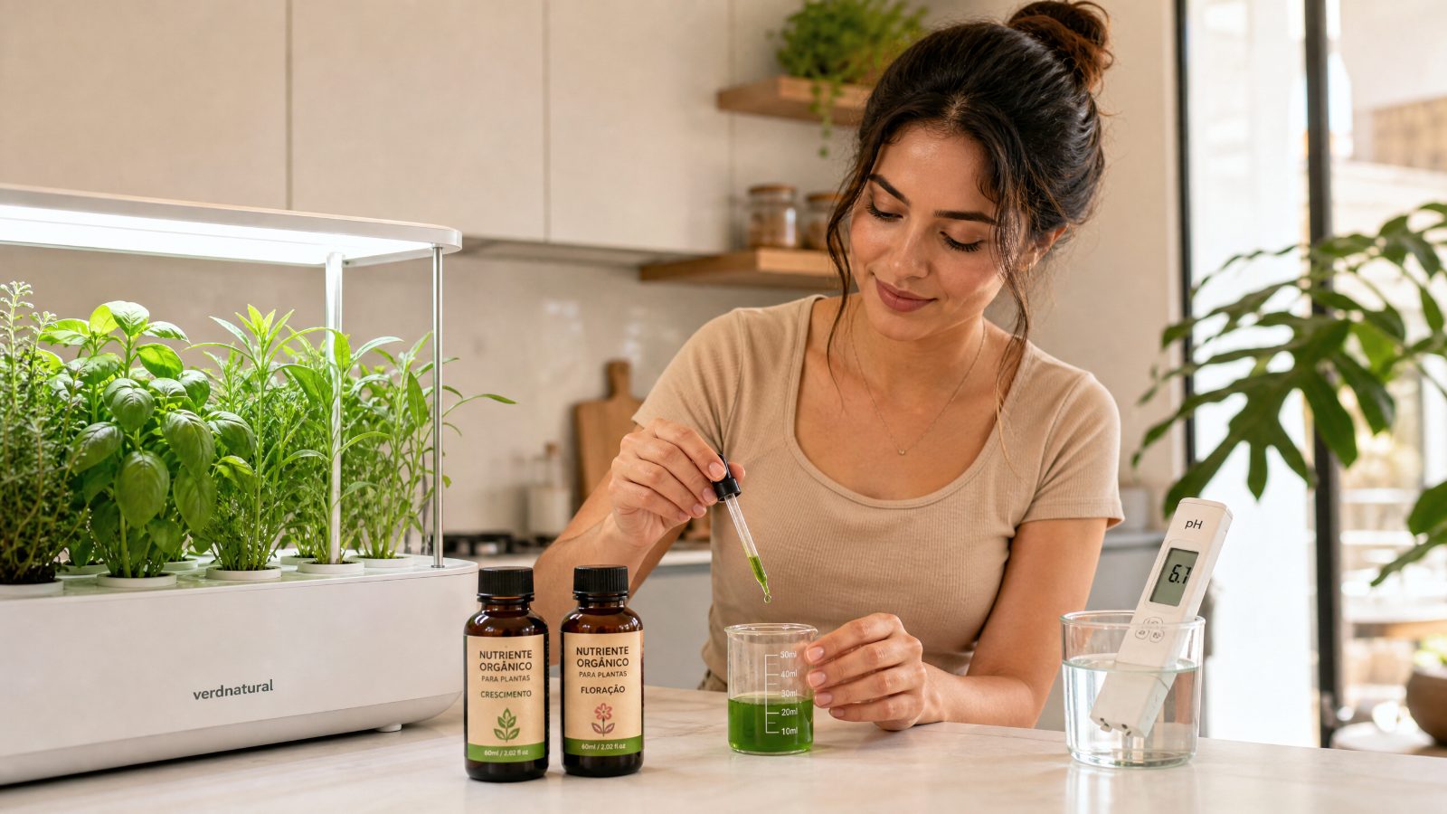 A Verdade Sobre Nutrientes Ecológicos na Hidroponia